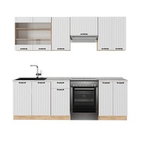 KüChenzeile Vicco Fame-Line 240 Cm Ohne Arbeitsplatte