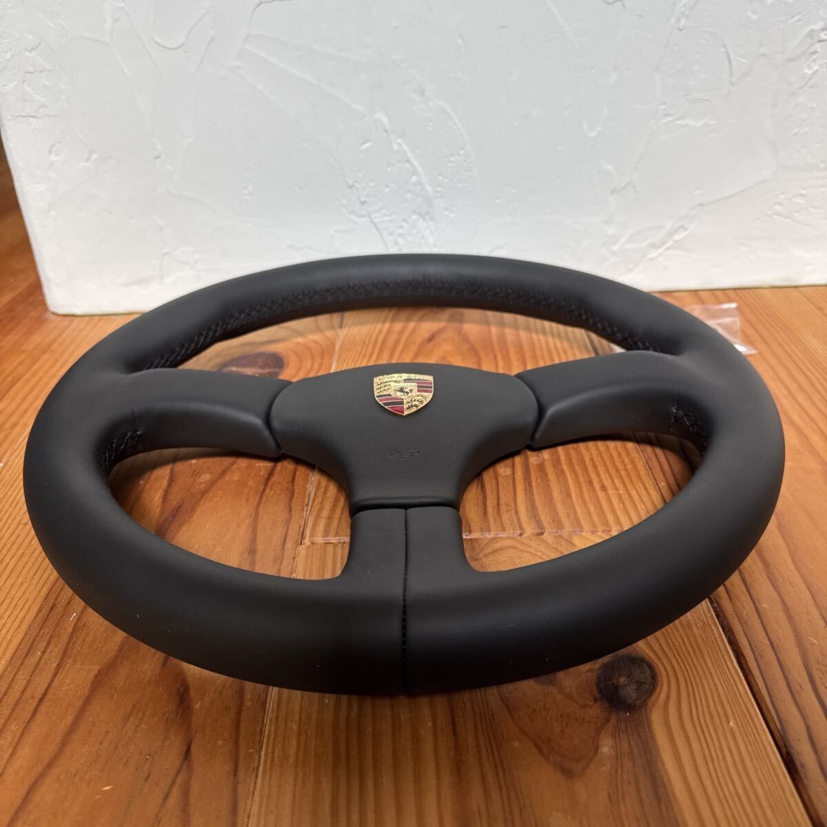 PORSCHE ATIWE Steering Wheel 360mm MATTE Leather GT Model JDM RAID