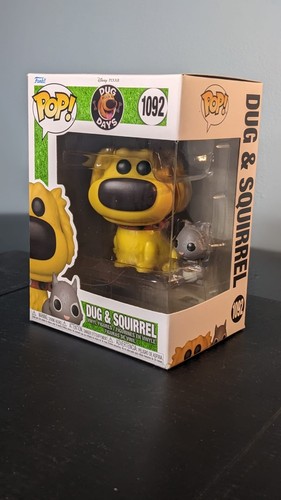 Funko Pop Dug Days Dug & Squirrel Dug With Medal Disney Pixar Vinyl Figuren Set - Bild 1 von 4