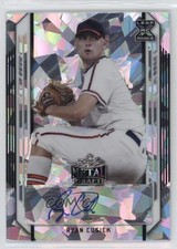 2021 Leaf Metal Draft Silver Crystals Ryan Cusick #BA-RC1 Auto 0c6