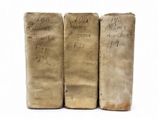 1625 L'ARCADIE Complete Work 3 Volumes Philip Sidney Paris Scroll 1624–1625