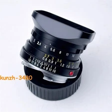 Metal Lens Hood For Leica Summicron-C 40mm f/2 CNC 7-Elements Alloy Lens Hood
