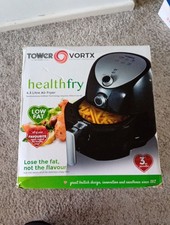 Tower T17021 4.3L Manual Air Fryer Black