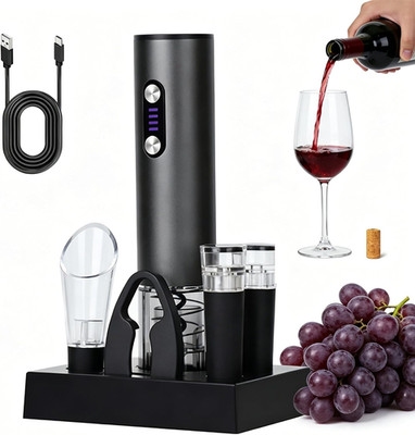 Rechargeable Electric Wine Opener 7-In-1 Gift Set, Automatic Wine Bottle Opener