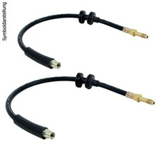 2x Bremsschlauch Set HINTEN passend für FIAT CINCQUECENTO 170 SEICENTO 187 Fiat