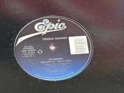 TEENA MARIE 12'' LOVERGIRL b/w KELLY MARIE FEELS LIKE I'M IN LOVE