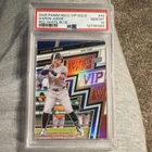 Panini 2025 VIP Gold Pack Aaron Judge #43 Red White & Blue Prizm /25 PSA 10