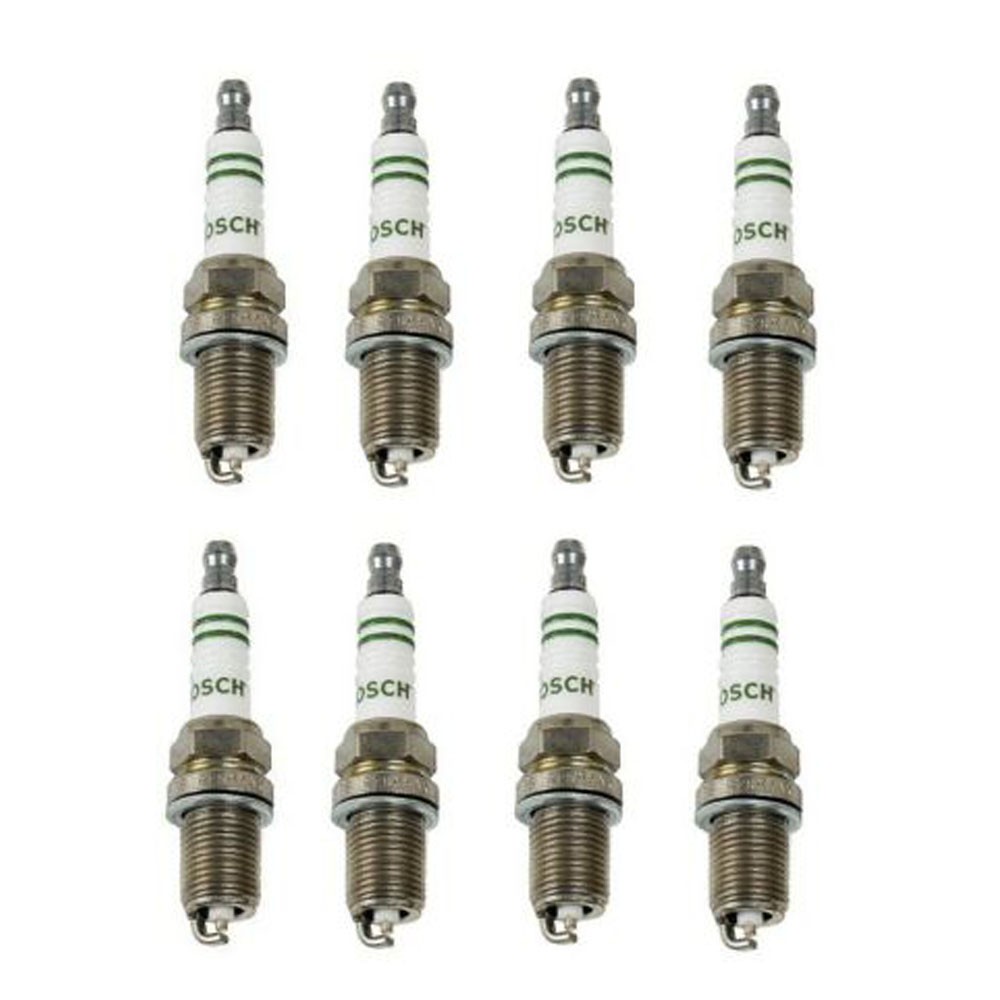 BOSCH Silver Spark Plugs 8PCS FR8DS For Rolls-Royce Corniche Mercedes SL500 V8