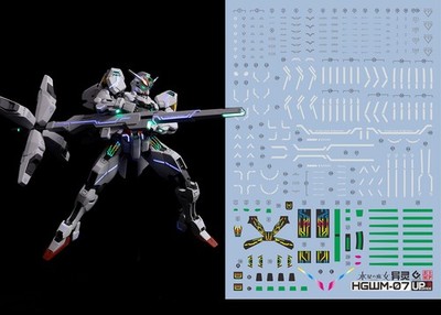 for HG Calibarn Gundam Decals Model Water Slide - WfM Final Battle (Glow)