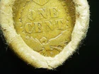 RARE KEY DATE "S" MINT INDIAN HEAD PENNY AND AN UNC. VDB WHEAT PENNY ENDS R-361