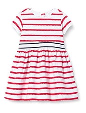 (TG. 6 mesi) Chicco, Vestito con Maniche Corte, Bimba 0-24, 6 mesi, Multicolore