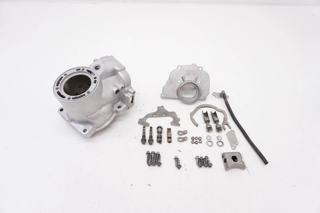 2007 KTM 144 Cylinder OEM Engine Top End Barrel Jug Exhaust Valve 2007-2008 #2