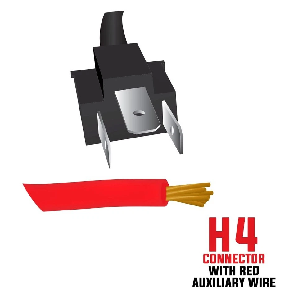 For Ford LTA9000 88-93 TRUX 7" Round Chrome Halo Projector LED Headlight H6024 Foto 4 de 4