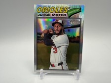 2026 Topps Heritage Jorge Mateo Chrome Refractor