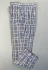 Pendleton Vintage Country Sophisticates Pleated Trousers. Silk Blend, Size 10.