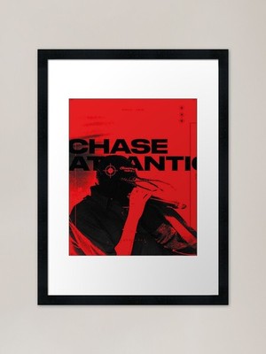 Chase Atlantic Red Poster gerahmt Ar gerahmt Wandbild Poster Leinwanddruck Bild