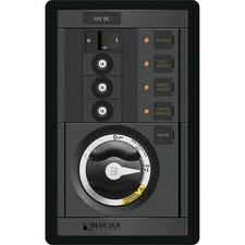 Blue Sea 1408 M-Series Dual Circuit Plus, Main 3 Positions CLB Vertical 1408