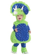 Underwraps Infant Boys Triceratops Baby Dinosaur Padded Plush Costume 18M- 24M
