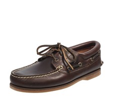 Timberland Classic Boat - Scarpe Da Barca In Nabuk Marrone - Taglia 40 [7 US 25c