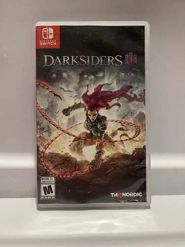Darksiders III (Nintendo Switch) CIB Complete Tested & Working