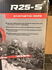 Warn 110020 R25-s Atv Utv Quad Winch 2500 Lb 50 316 Synthetic Rope Fairlead