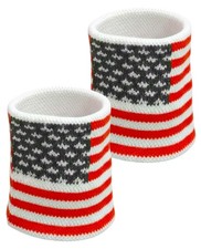 American Flag Sweatbands USA Flag Wristbands Patriotic Clothing