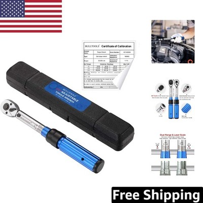 Professional 1/4-Inch Click Torque Wrench 20-220in.lb, Easy to Use and Reliable