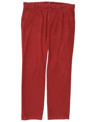 Gant Herren Soho Low Waist Chino Hose W36 L32 Rot Baumwolle BR20