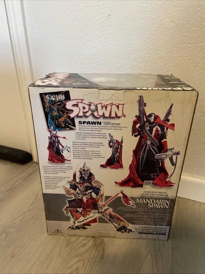 Figura de acción McFarlane Toys Spawn edición 7 arte de portada nunca abierta nunca usada Foto 2 de 4