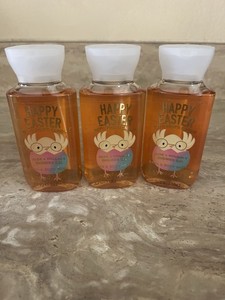 3 Happy Easter Tutti Fruity Candy Bath & Body Works Shower Gel 3 oz New