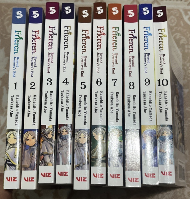 Frieren Beyond Journey’s End ENGLISH Manga Lot Vol 1-12