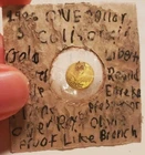 1926 S USA Gold/oro Puro liberty One Dollar Coin-Extremely Rare! California ..