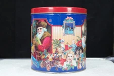 Baker's Estate Christmas Tin Traditional American Shortbread Cokie Assortment