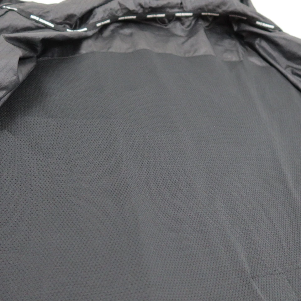 Nike Jacke Herren Gr. XL Windbreaker Regen Laufanorak Running Kurzmantel Schwarz - Bild 4 von 4