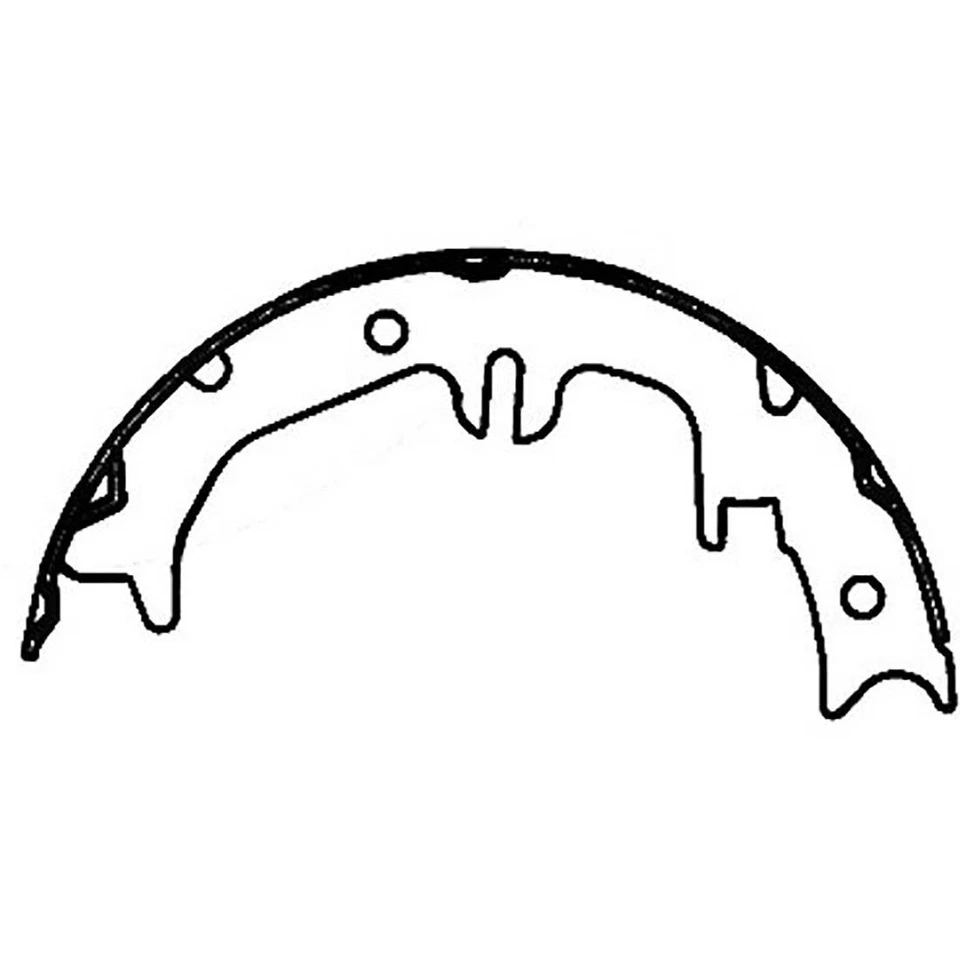 Kit de 2 herrajes de freno de estacionamiento trasero para Toyota Highlander 2004 Foto 4 de 4