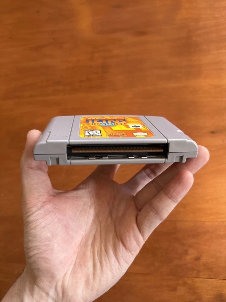 Magical Tetris Challenge (Nintendo 64 N64) VGC Authentic & Tested - Ships Fast - Image 4 of 4