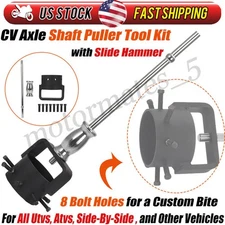 3.7" CV Axle Shaft Puller Removal Tool w/ Slide Hammer UTV/ATV HD Bushing Puller