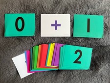 Abeka Flashcards Lot: Numbers 0 200, Place Value Concept Combination Dot Cards