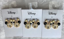 *BAUBLEBAR*X*DISNEY*MICKEY*MOUSE*HEAD*EASTER*BUNNY*POST*BACK*EARRINGS*