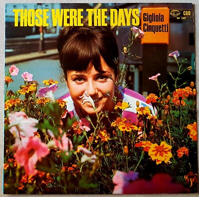 Cinquetti LILIE Those Were The Days LP JAPAN SEVEN SEAS SR-249 Kleinstadt