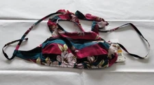 Hula Honey Rose Multicolor Swim Top Size Small