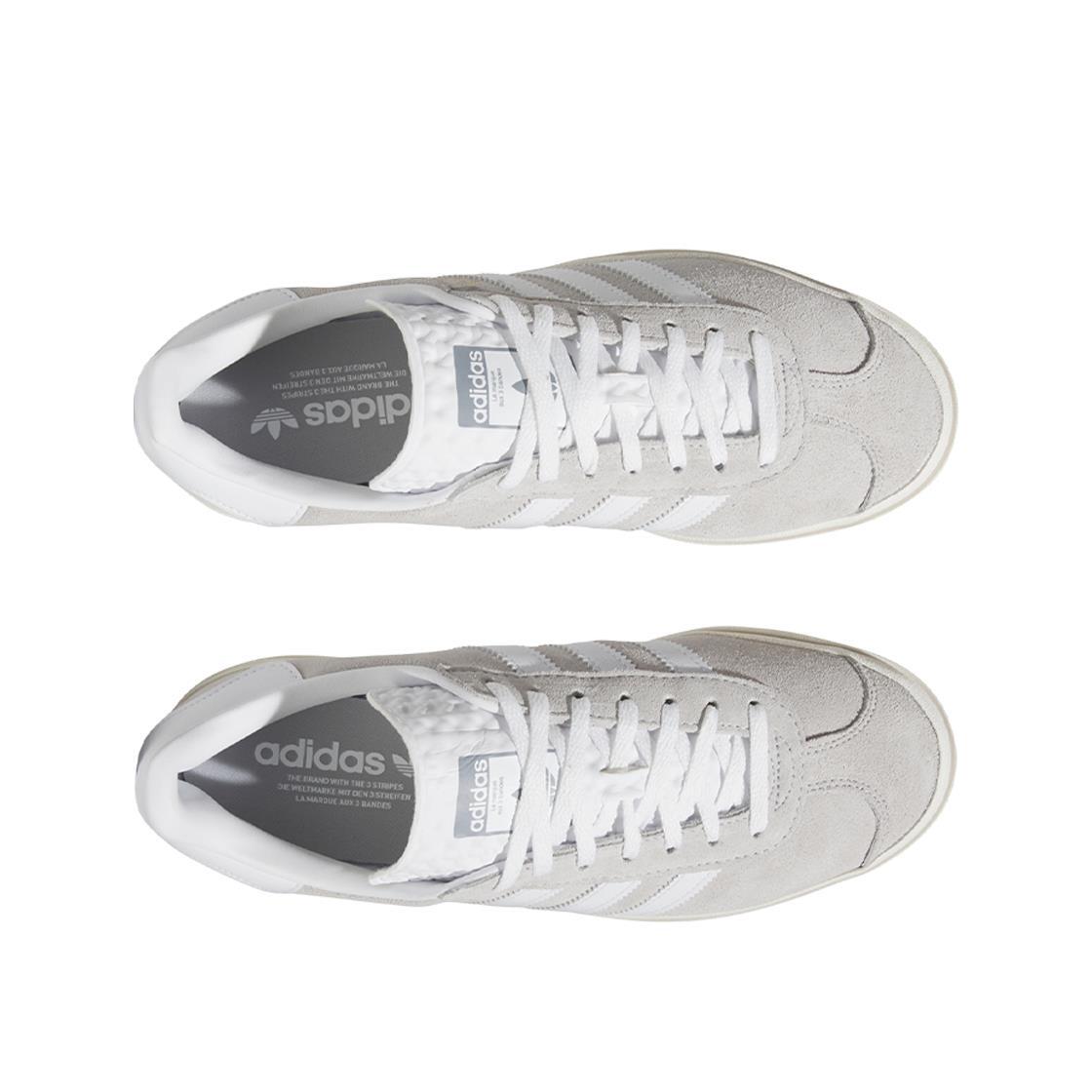 adidas originals★ (W) Adidas Gazelle Bold Grey Cloud White Adidas Women's Gazelle Bold Shoes Originals Sneakers Grey