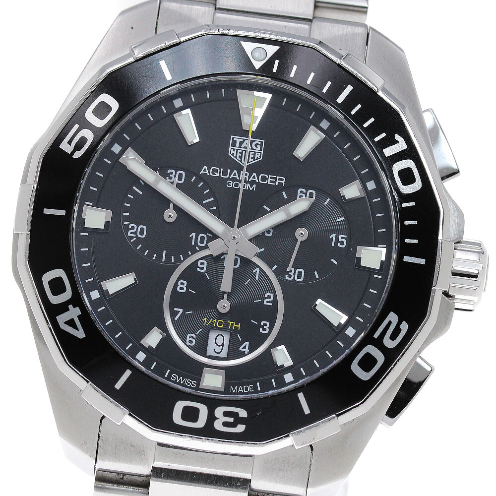 TAG Heuer Aquaracer Chronograph Quartz Mens Watch CAY111A BA0927