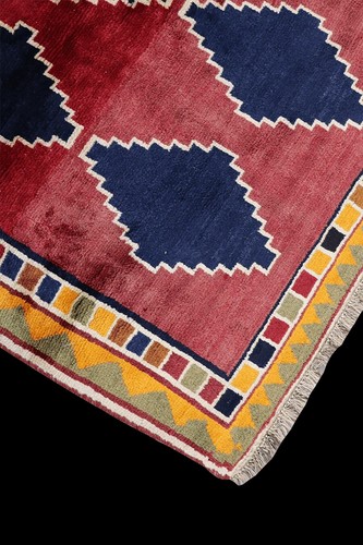 Persiaan Qashqaai Tribal Wool Rug Hand-Knotted 204 x 140 cm (6.69 x 4.59 ft) - Picture 5 of 9