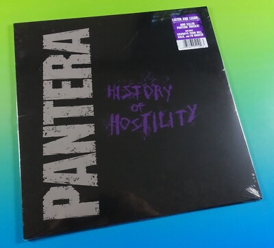 【新品未開封品】PANTERA / History Of Hostility Pantera – History Of Hostility – Vinyl (Silver, LP