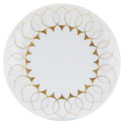 Kuchenteller Rosenthal Lotus Goldsilhouette