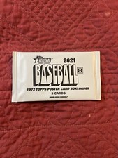 2021 Topps Heritage Minor League 1972 Topps Poster Card Boxloader Pack