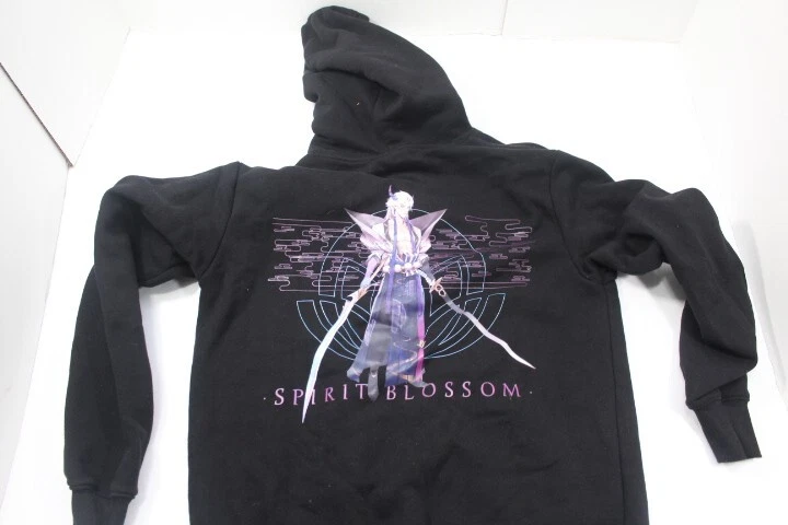 H u0026amp; M Anime Black hoodie Menu0026#039;s Medium Anime Haunted By A Past I  Cannot Change | eBay