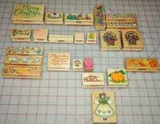 Vintage HERO ARTS Rubber Stamps You Choose Halloween, Christmas, Angel  More