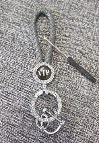 Portachiavi VIP strass glitter portachiavi pendente - Foto 12 di 16